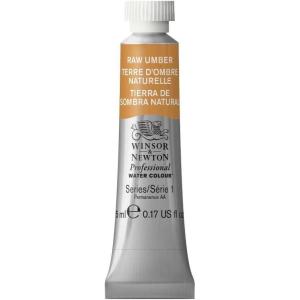Winsor & Newton Professional Watercolor, 14ml (0.47-oz) Tube, Lemon Yellow Deep(Raw Umber)