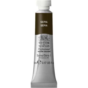 Winsor & Newton Professional Watercolor, 14ml (0.47-oz) Tube, Lemon Yellow Deep(Sepia)