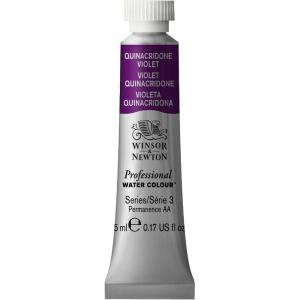Winsor & Newton Professional Watercolour, Revival Collection, Half Pan, Tyrian Purple(Quinacridone Violet)