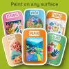 ARTISTRO 100 Dual Tip Acrylic Paint Markers, Paint Pens, Drawing Markers for Textile, Rock, Glass, Wood, Paper, Ceramic, Canvas, DIY – Art Supplies Kit for Kids and Adults (Brush + Fine)(150)