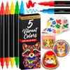 ARTISTRO 72 Acrylic Paint Markers – Paint Pens for Drawing – For Fabric, Rock, Glass, Wood, Molds – Arts & Crafts Gift for Adults, Teens, Kids, Classroom Must Haves & School Supplies(Multicolor)
