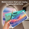 ARTISTRO 100 Watercolors Paint Set – Vivid Colors in a Portable Box – Travel Watercolor Set with Complete Palette