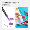 ARTISTRO 100 Dual-Tip Acrylic Paint Pens With Storage Bag – Markers With Brush + Fine Precision Tips – Multisurface Painting for Fabric, Rock, Glass, Wood & More(Extra Fine)