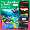 ARTISTRO 168 Dual-Tip Acrylic Calligraphy Pens, Brush & Fine Tips