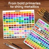 ARTISTRO Watercolor Paint Set – Travel Art Kit – 168 Colors