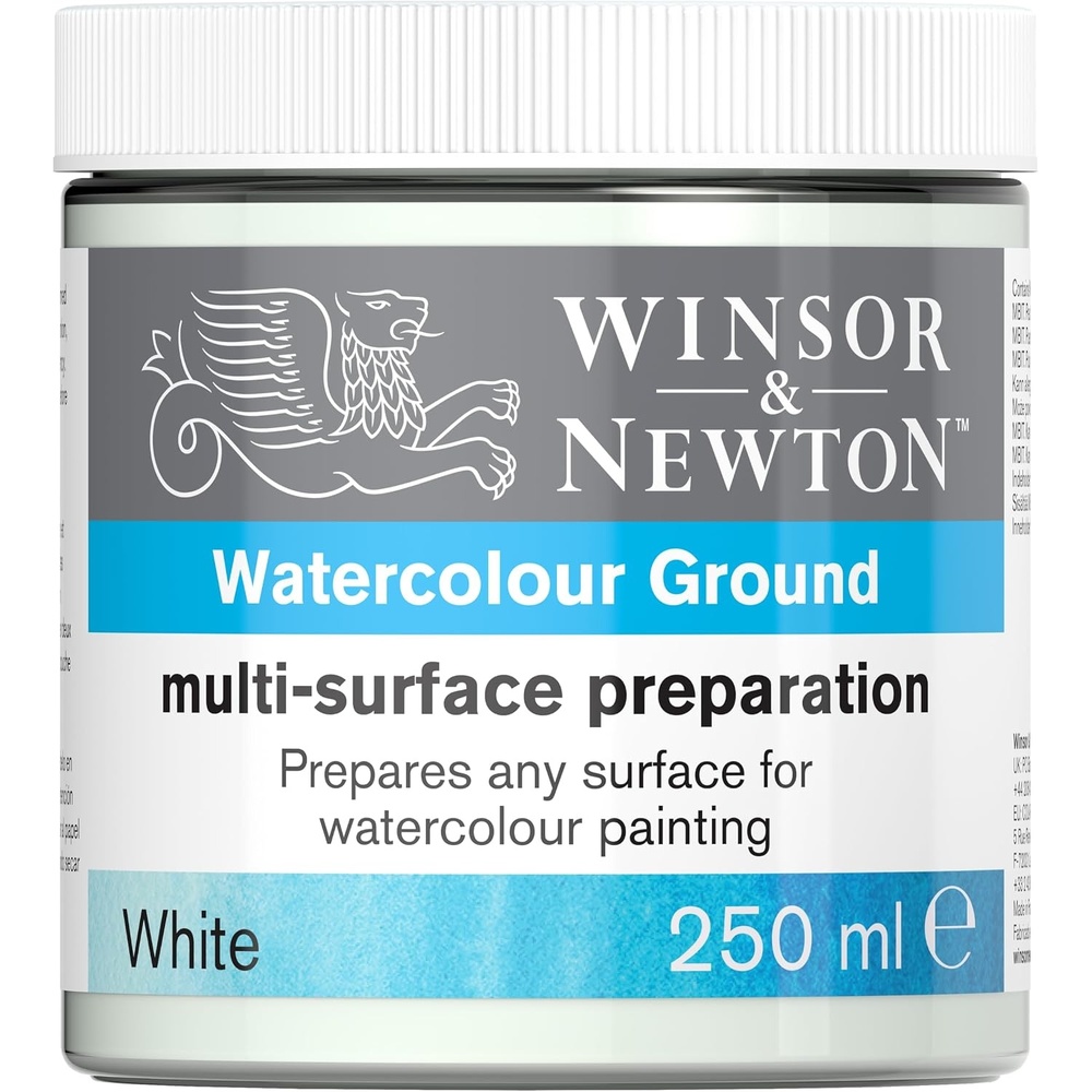 image:imageWinsor amp Newton Watercolor Multi Surface Preparation White 250mlWhite
