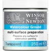 Winsor & Newton Watercolor Multi Surface Preparation, White, 250ml(Transparent)