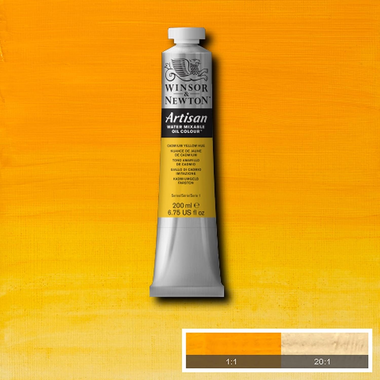 image:imageWinsor amp Newton Artisan Water Mixable Oil Colour 125oz 37ml MagentaCadmium Yellow Hue