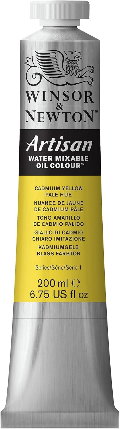 image:imageWinsor amp Newton Artisan Water Mixable Oil Colour 125oz 37ml MagentaCadmium Yellow Pale Hue