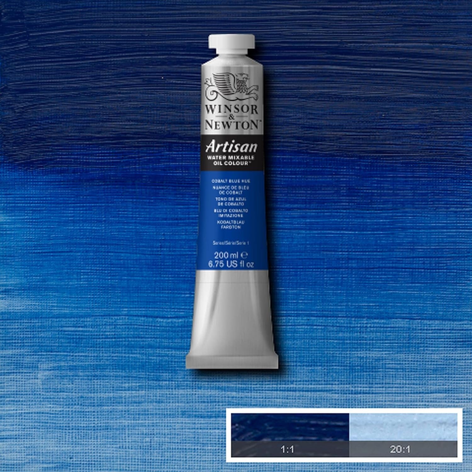 image:imageWinsor amp Newton Artisan Water Mixable Oil Colour 125oz 37ml MagentaCobalt Blue Hue