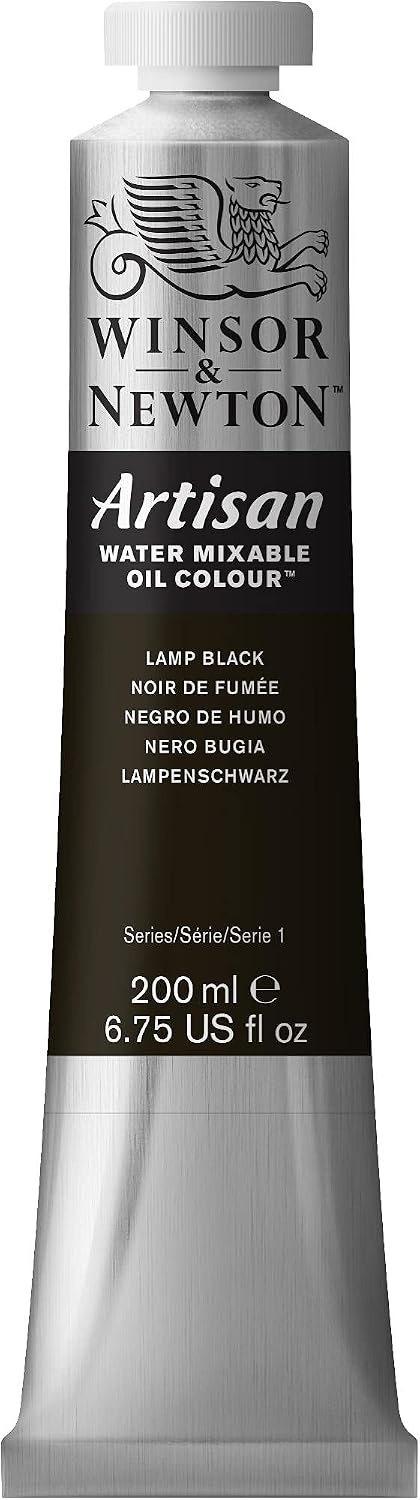 image:imageWinsor amp Newton Artisan Water Mixable Oil Colour 125oz 37ml MagentaLamp Black
