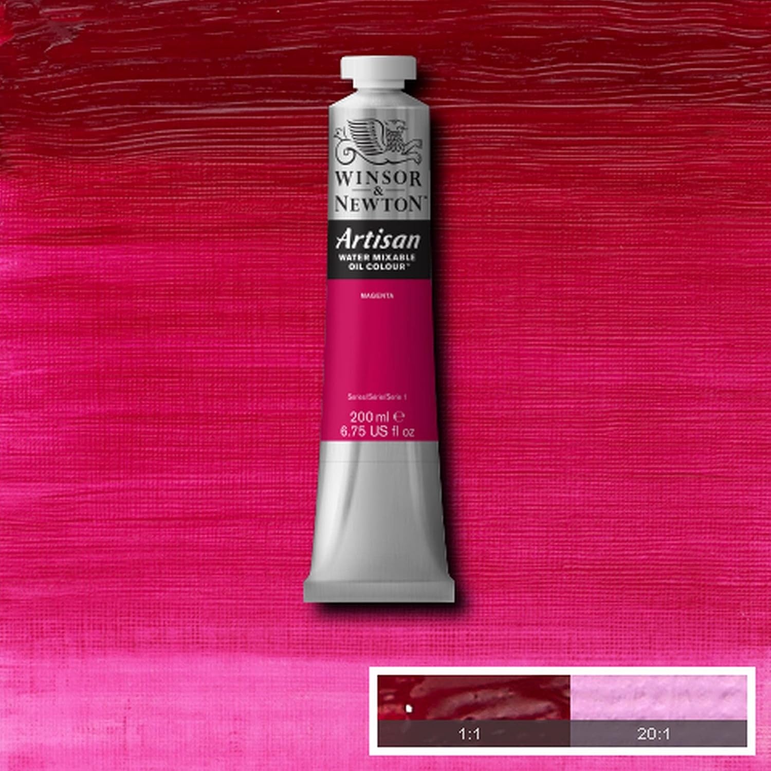 image:imageWinsor amp Newton Artisan Water Mixable Oil Colour 125oz 37ml MagentaMagenta