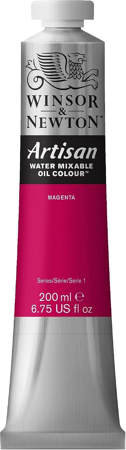 image:imageWinsor amp Newton Artisan Water Mixable Oil Colour 125oz 37ml MagentaMagenta