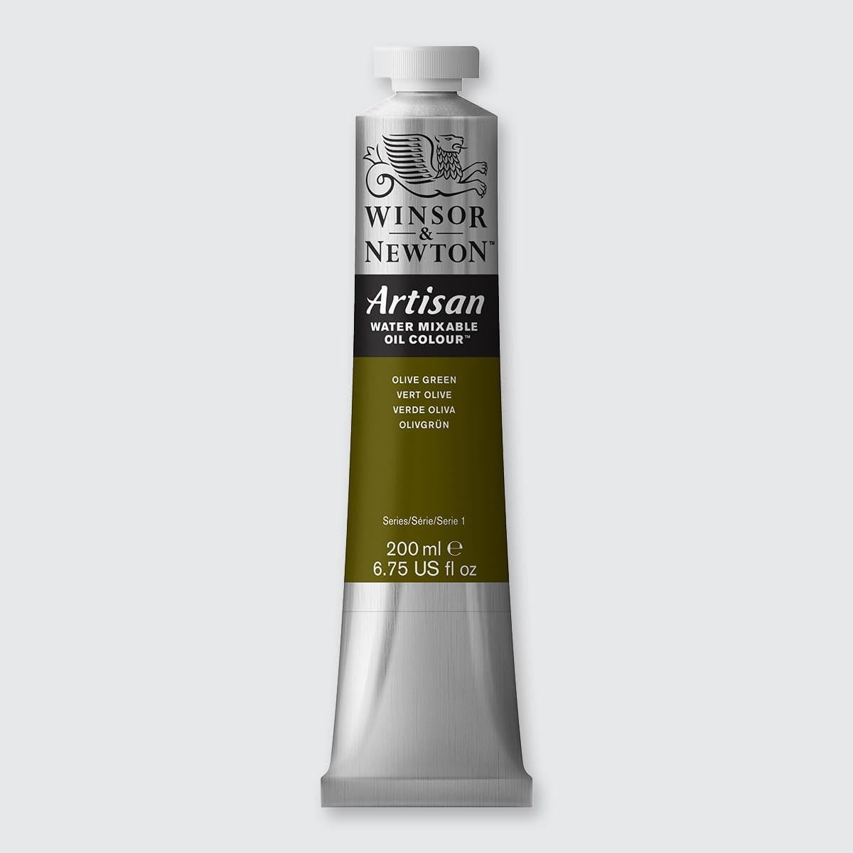 image:imageWinsor amp Newton Artisan Water Mixable Oil Colour 125oz 37ml MagentaOlive Green