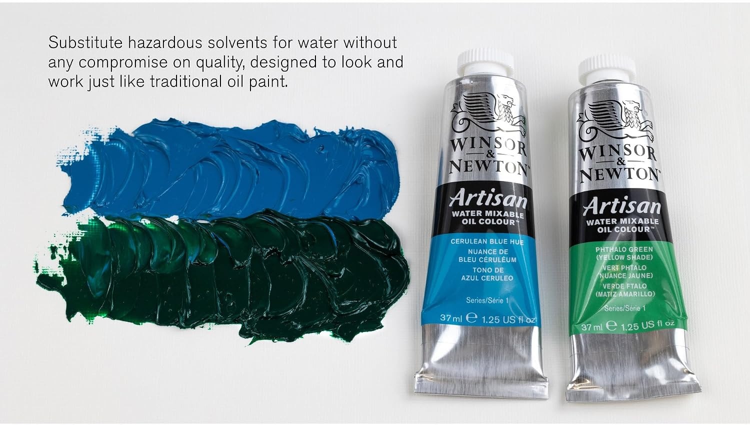 image:imageWinsor amp Newton Artisan Water Mixable Oil Colour 125oz 37ml MagentaPermanent Alizarin Crimson