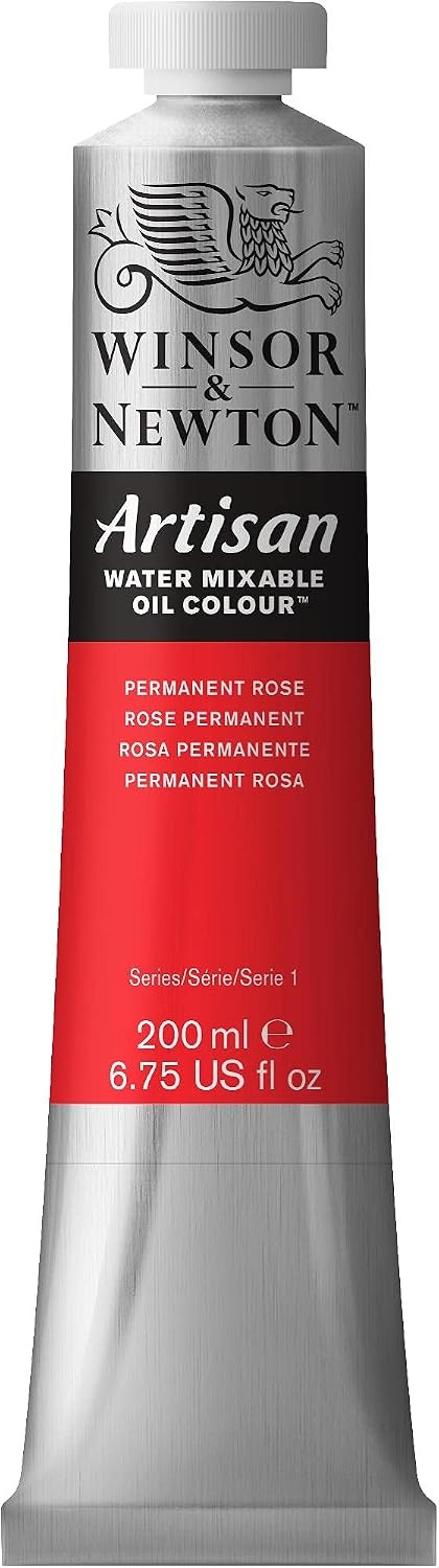 image:imageWinsor amp Newton Artisan Water Mixable Oil Colour 125oz 37ml MagentaPermanent Rose