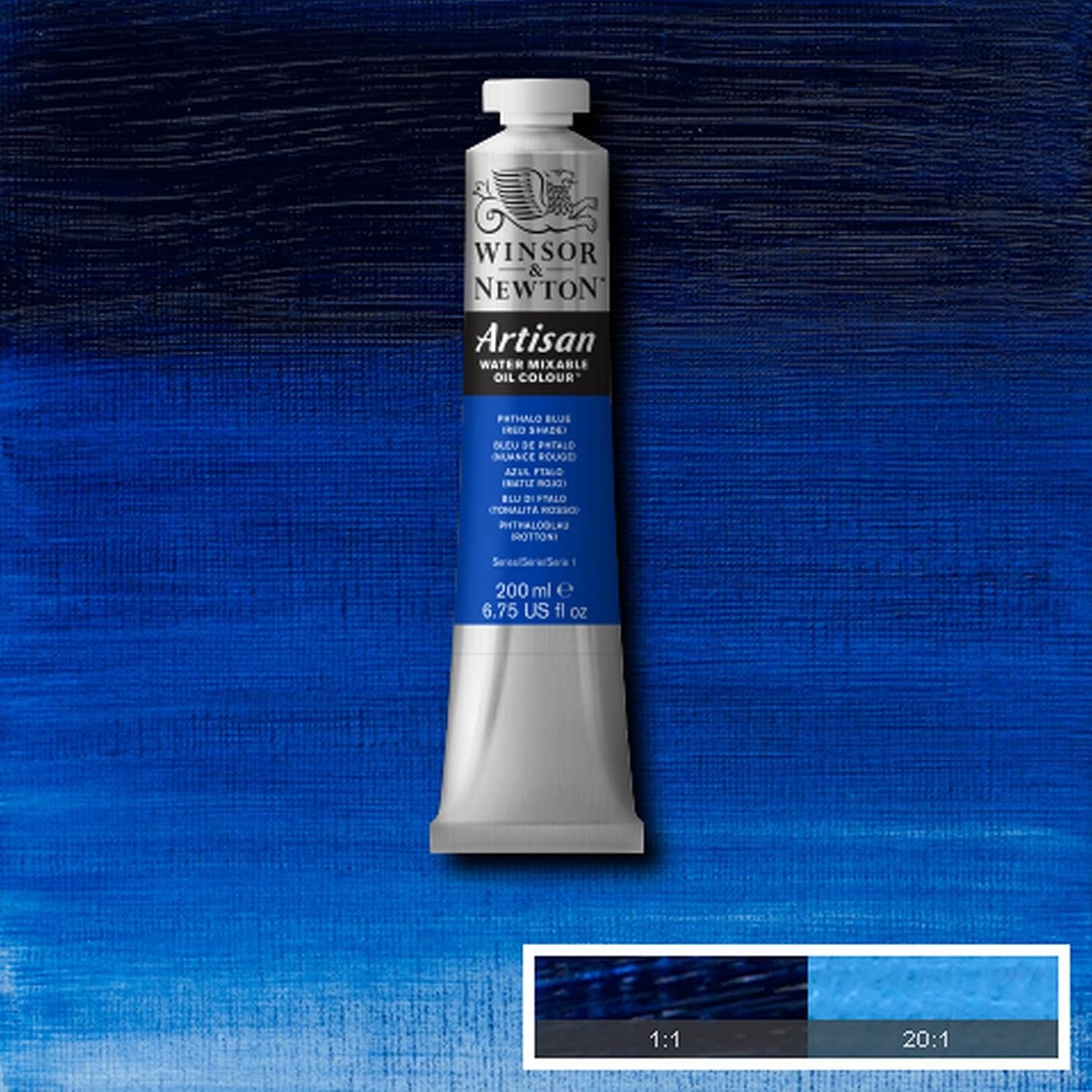 image:imageWinsor amp Newton Artisan Water Mixable Oil Colour 125oz 37ml MagentaPhthalo Blue Red Shade