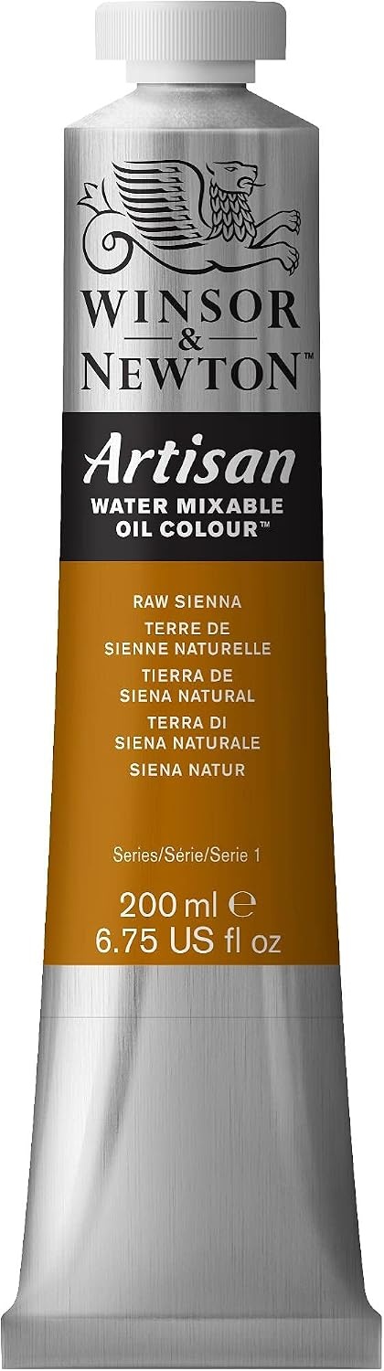 image:imageWinsor amp Newton Artisan Water Mixable Oil Colour 125oz 37ml MagentaRaw Sienna