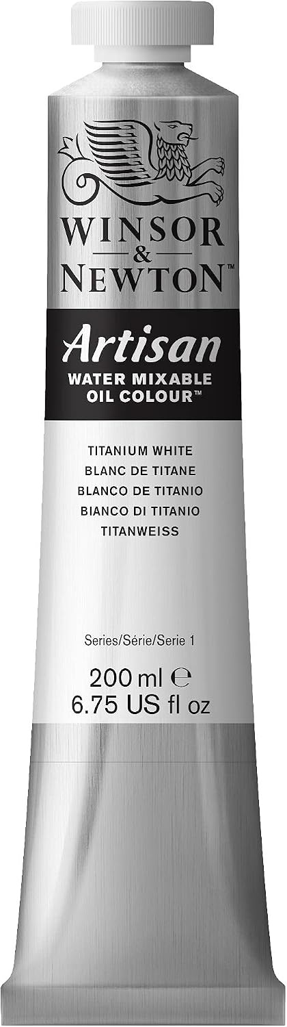 image:imageWinsor amp Newton Artisan Water Mixable Oil Colour 125oz 37ml MagentaTitanium White