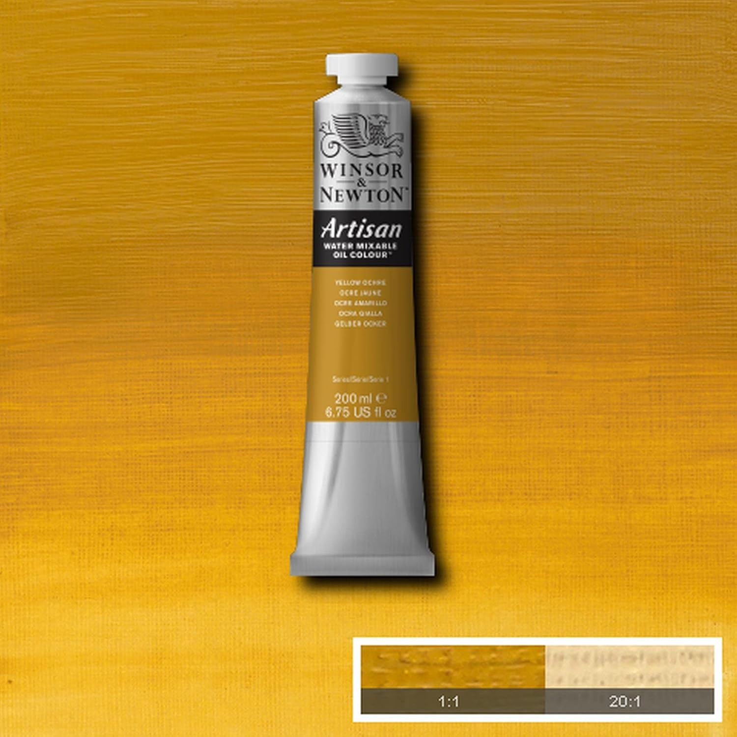 image:imageWinsor amp Newton Artisan Water Mixable Oil Colour 125oz 37ml MagentaYellow Ochre