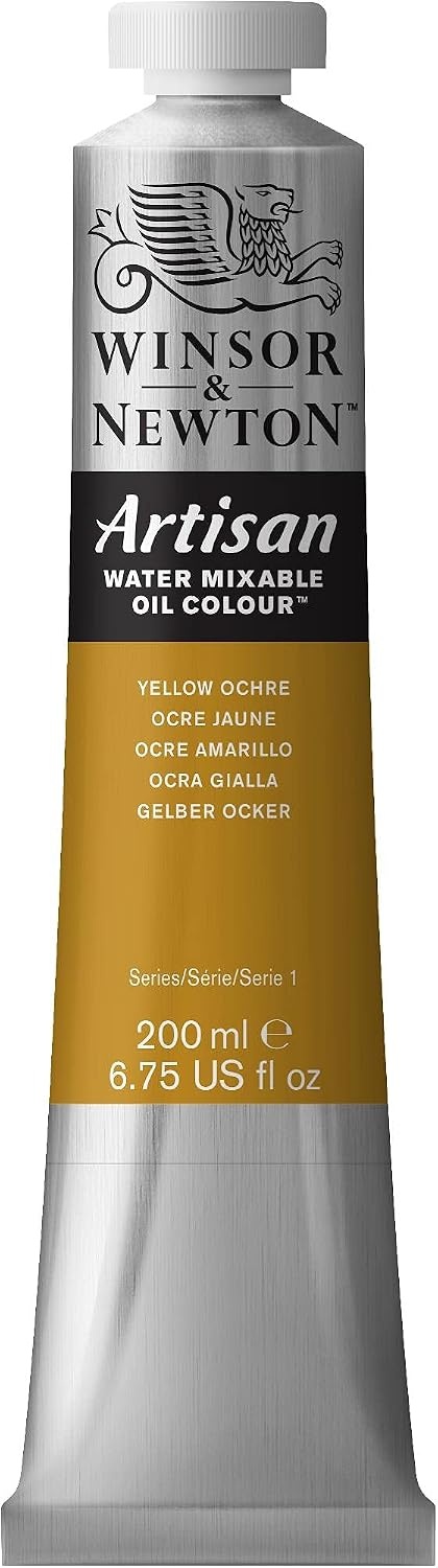 image:imageWinsor amp Newton Artisan Water Mixable Oil Colour 125oz 37ml MagentaYellow Ochre