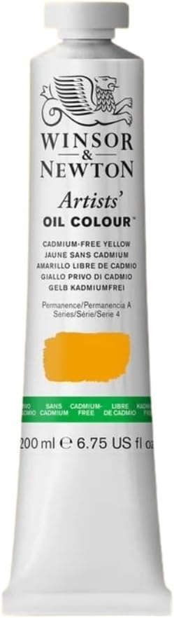 image:imageWinsor amp Newton Artists Oil Paint 37ml Tube Burnt SiennaCadmiumfree Yellow