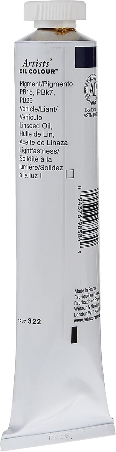image:imageWinsor amp Newton Artists Oil Paint 37ml Tube Burnt SiennaIndigo