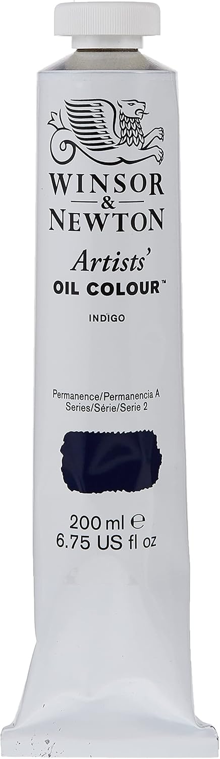 image:imageWinsor amp Newton Artists Oil Paint 37ml Tube Burnt SiennaIndigo