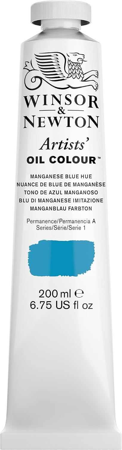 image:imageWinsor amp Newton Artists Oil Paint 37ml Tube Burnt SiennaManganese Blue Hue