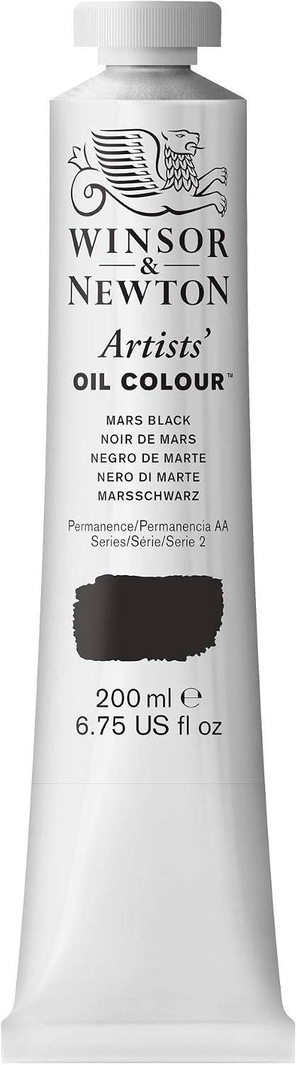image:imageWinsor amp Newton Artists Oil Paint 37ml Tube Burnt SiennaMars Black