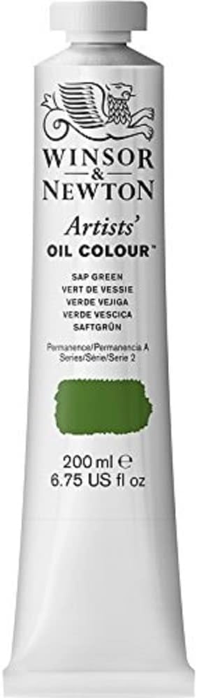 image:imageWinsor amp Newton Artists Oil Paint 37ml Tube Burnt SiennaSap Green