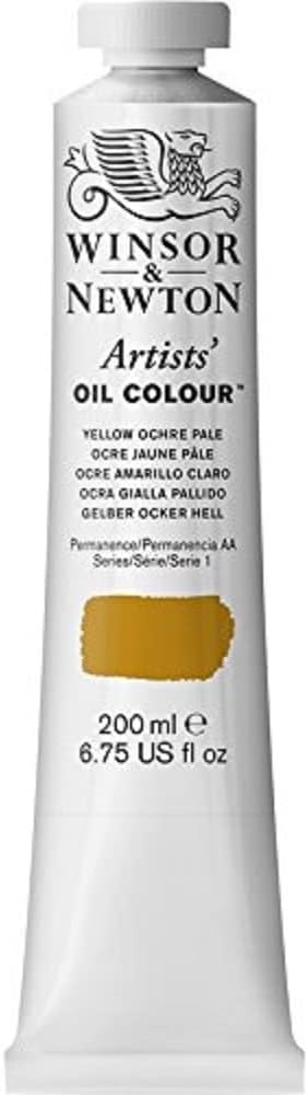 image:imageWinsor amp Newton Artists Oil Paint 37ml Tube Burnt SiennaYellow Ochre Pale