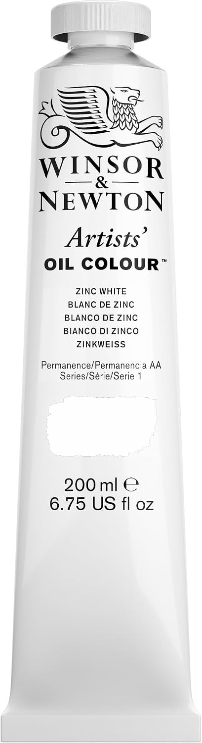image:imageWinsor amp Newton Artists Oil Paint 37ml Tube Burnt SiennaZinc White