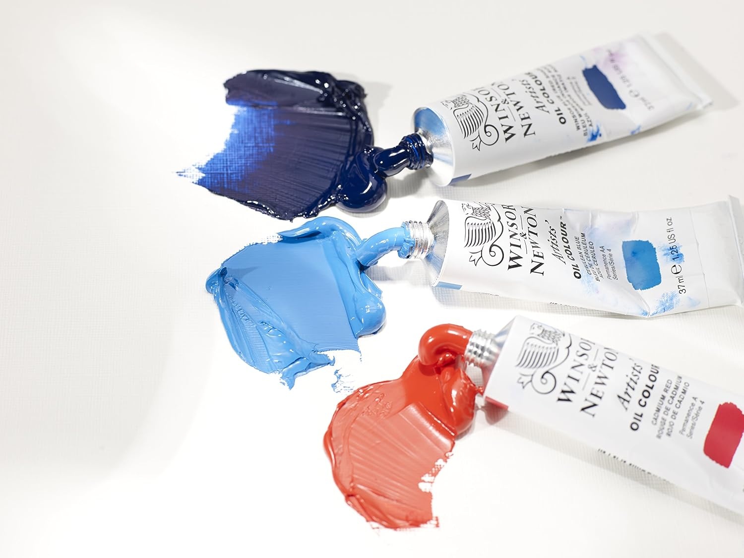 image:imageWinsor amp Newton Artists Oil Paint 37ml Tube Burnt SiennaZinc White