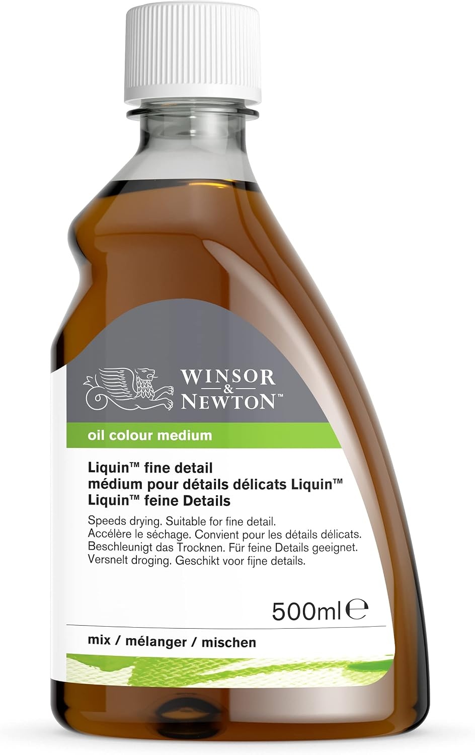 image:imageWinsor amp Newton Cold Pressed Linseed Oil 250ml 84oz BottleLiquin Fine Detail
