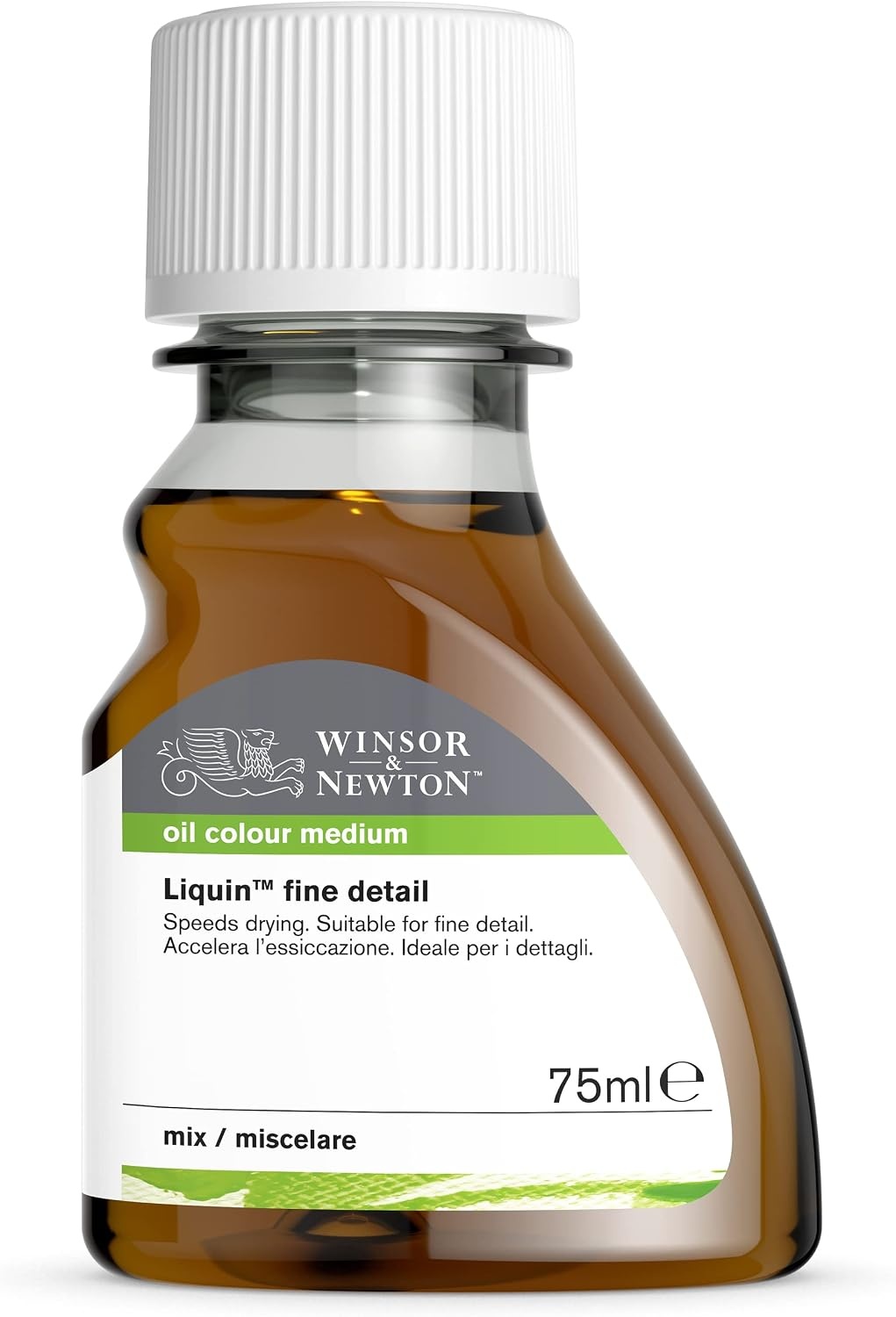 image:imageWinsor amp Newton Cold Pressed Linseed Oil 250ml 84oz BottleLiquin Fine Detail