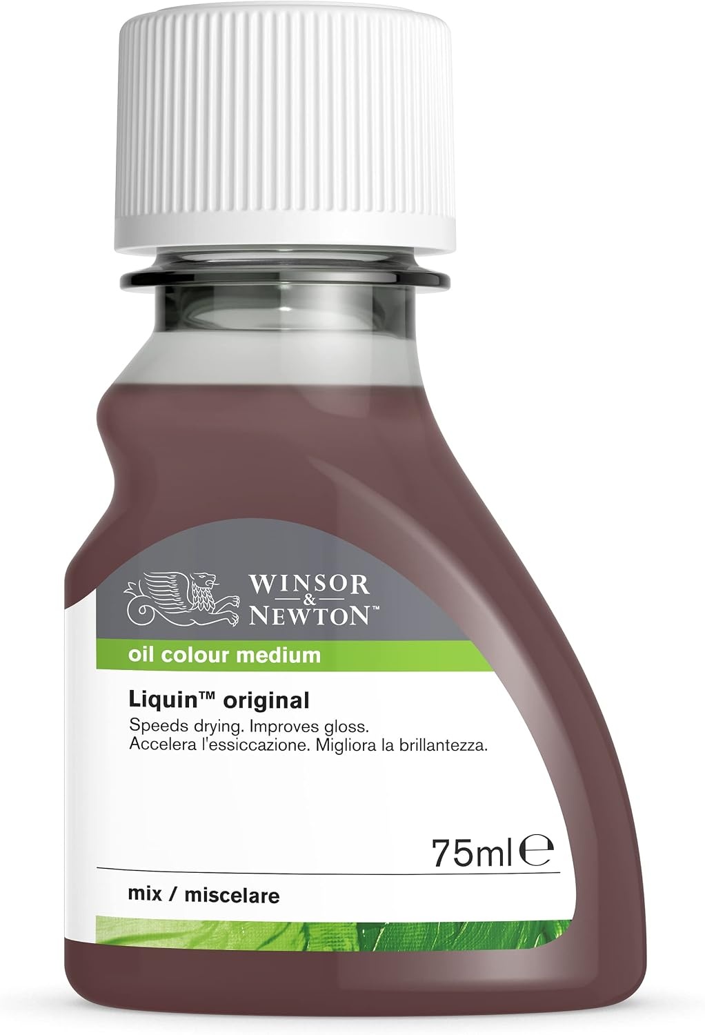 image:imageWinsor amp Newton Cold Pressed Linseed Oil 250ml 84oz BottleLiquin Original