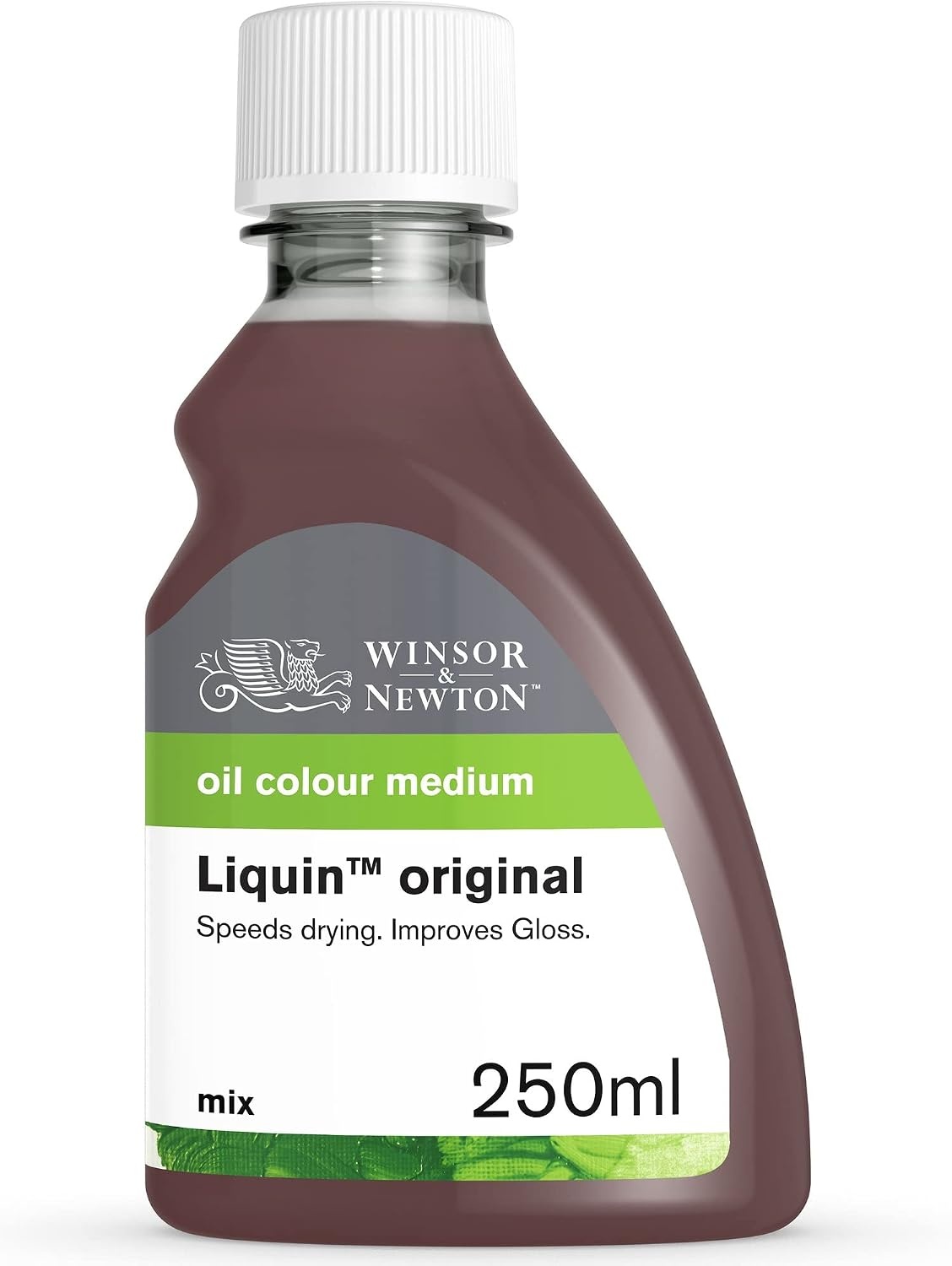 image:imageWinsor amp Newton Cold Pressed Linseed Oil 250ml 84oz BottleLiquin Original