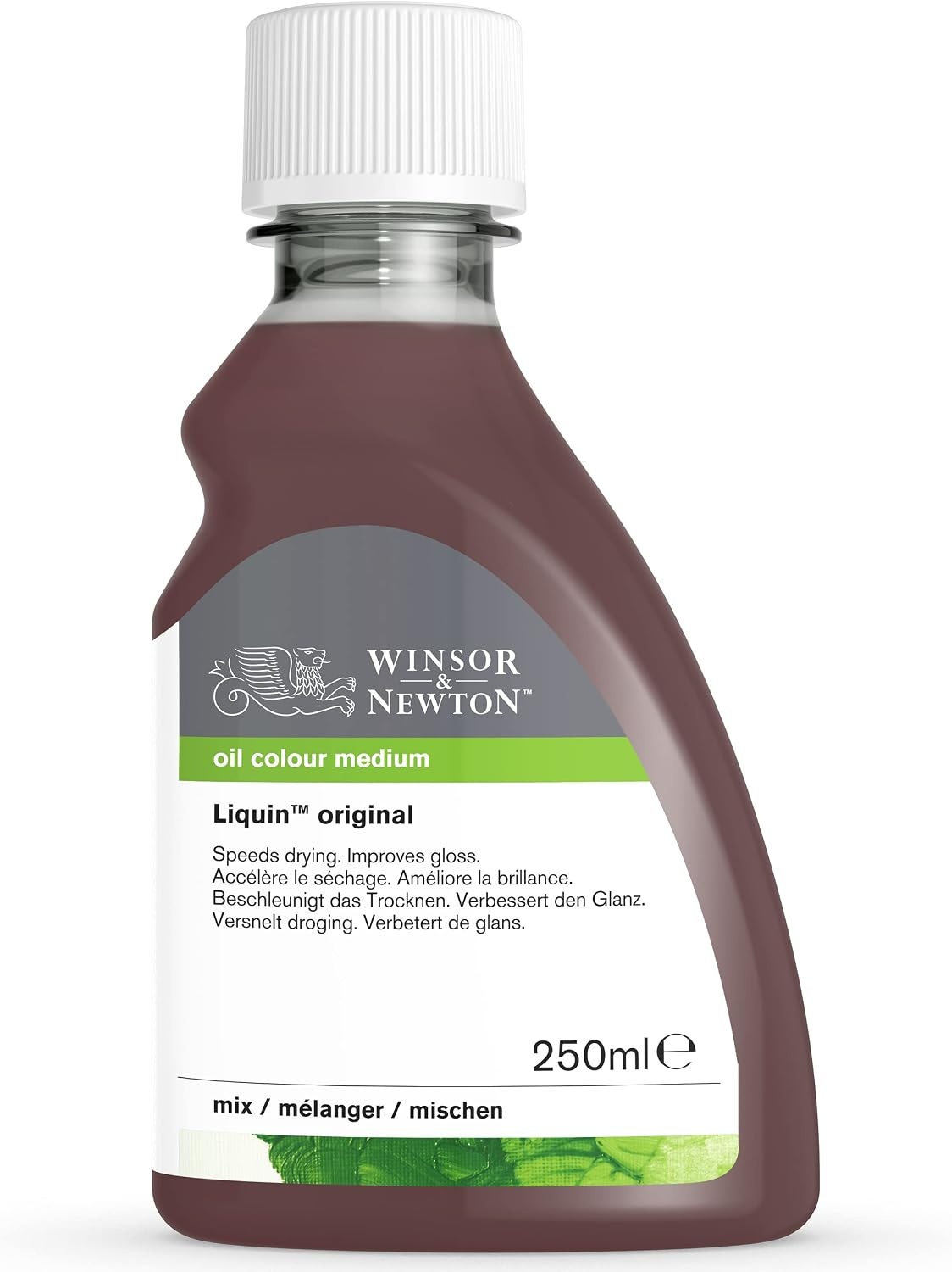 image:imageWinsor amp Newton Cold Pressed Linseed Oil 250ml 84oz BottleLiquin Original