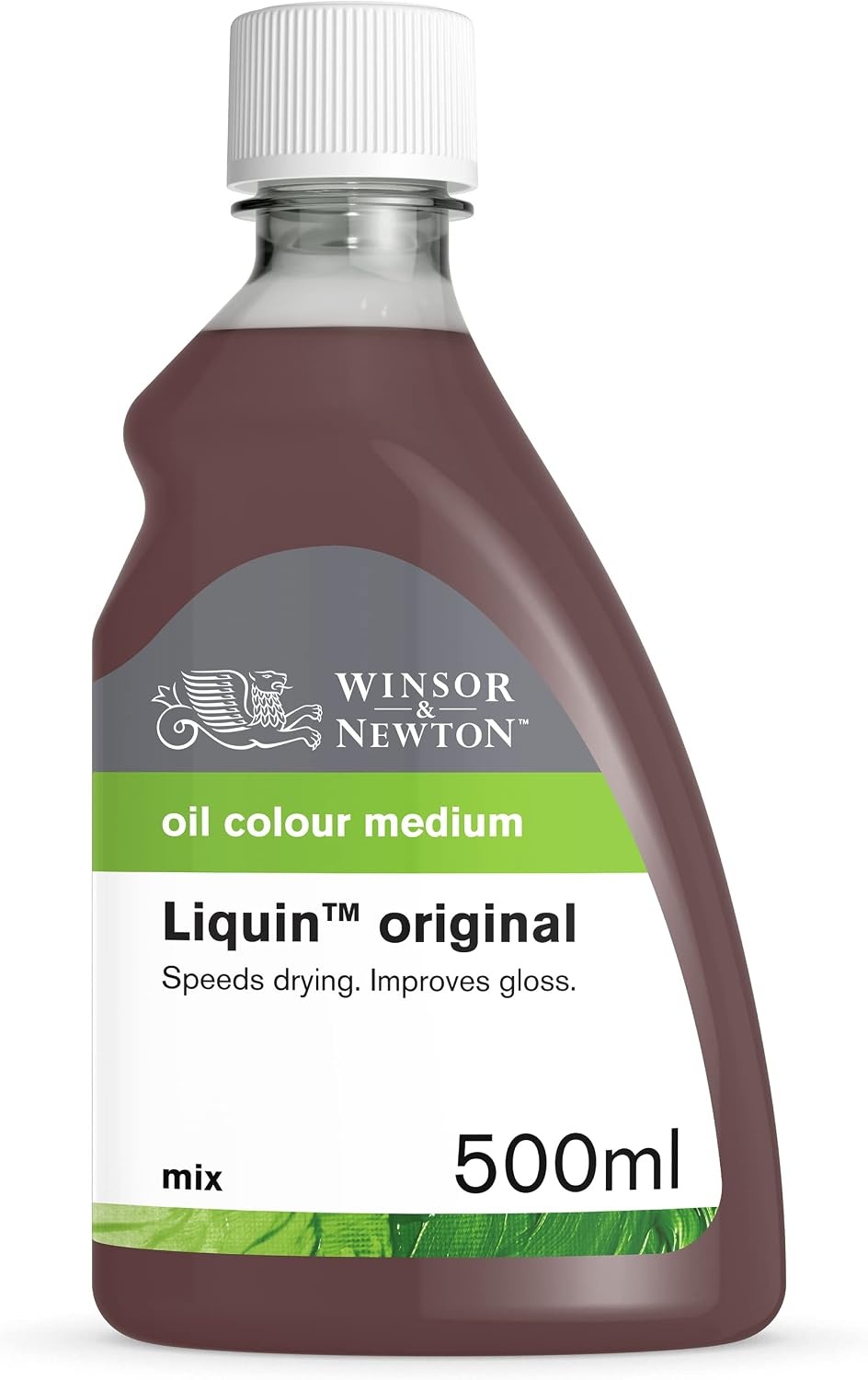 image:imageWinsor amp Newton Cold Pressed Linseed Oil 250ml 84oz BottleLiquin Original