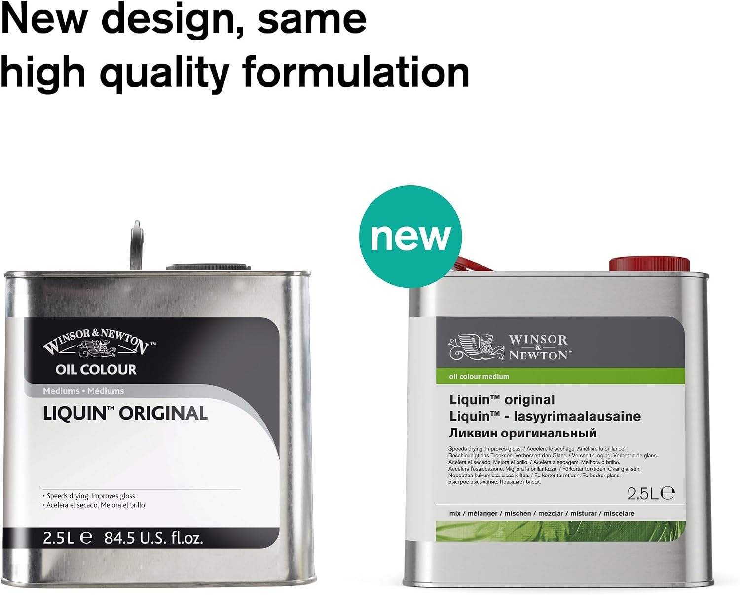 image:imageWinsor amp Newton Cold Pressed Linseed Oil 250ml 84oz BottleLiquin Original