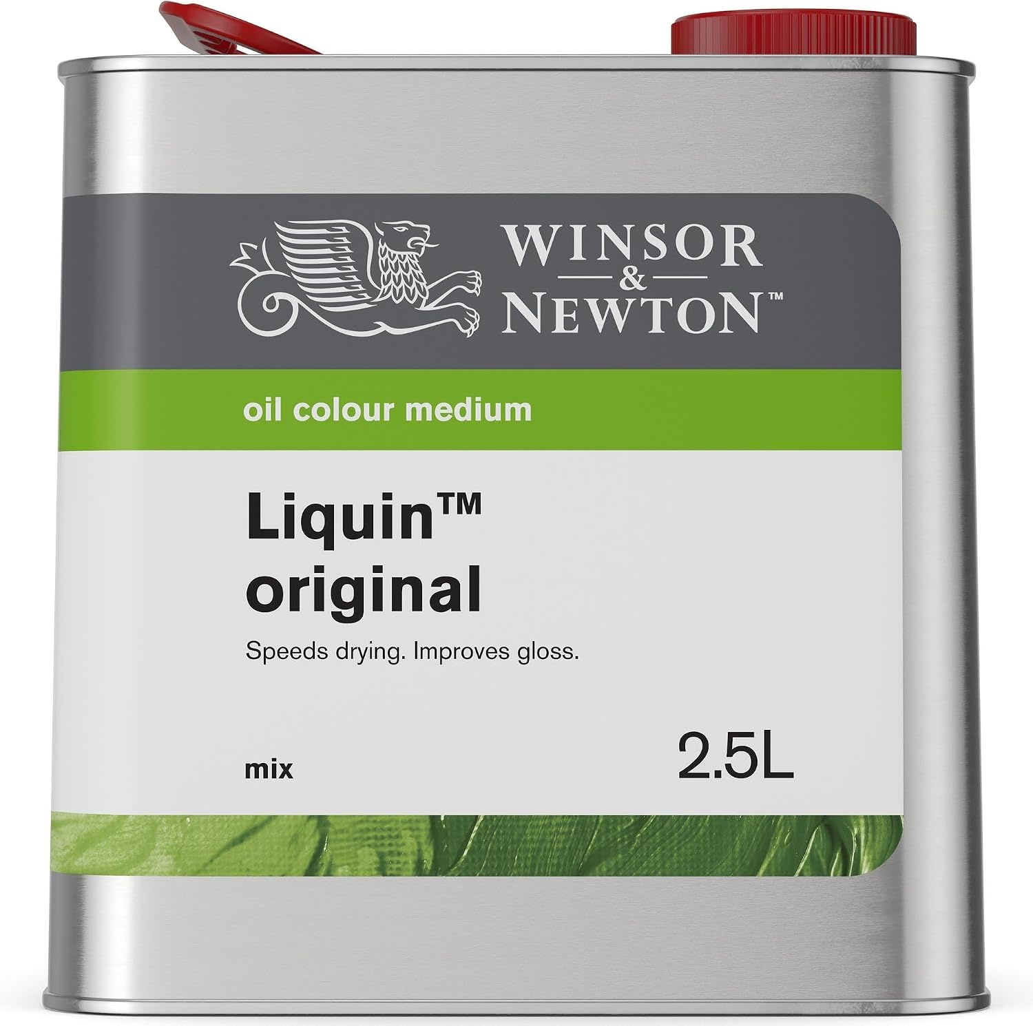 image:imageWinsor amp Newton Cold Pressed Linseed Oil 250ml 84oz BottleLiquin Original