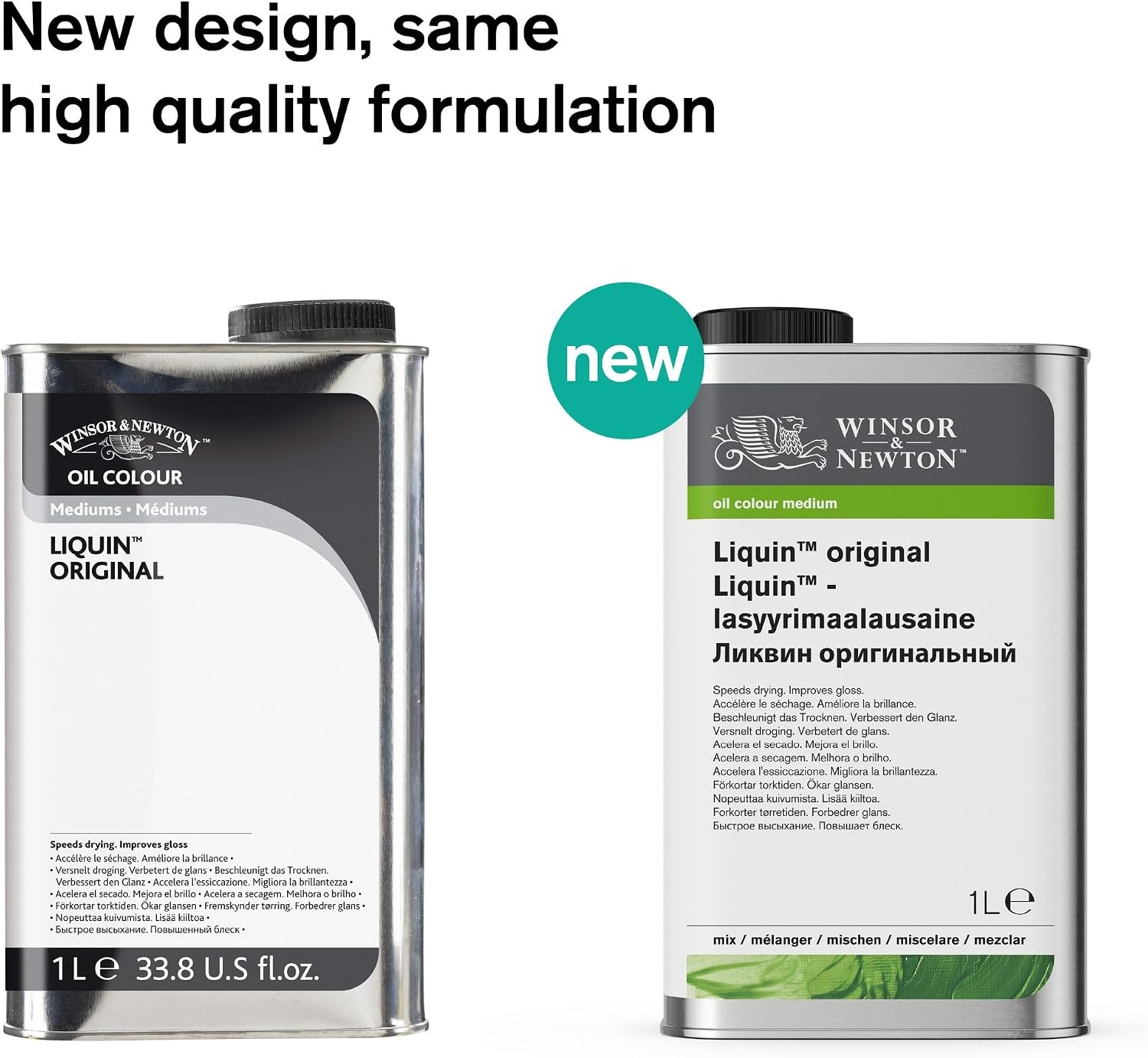 image:imageWinsor amp Newton Cold Pressed Linseed Oil 250ml 84oz BottleLiquin Original