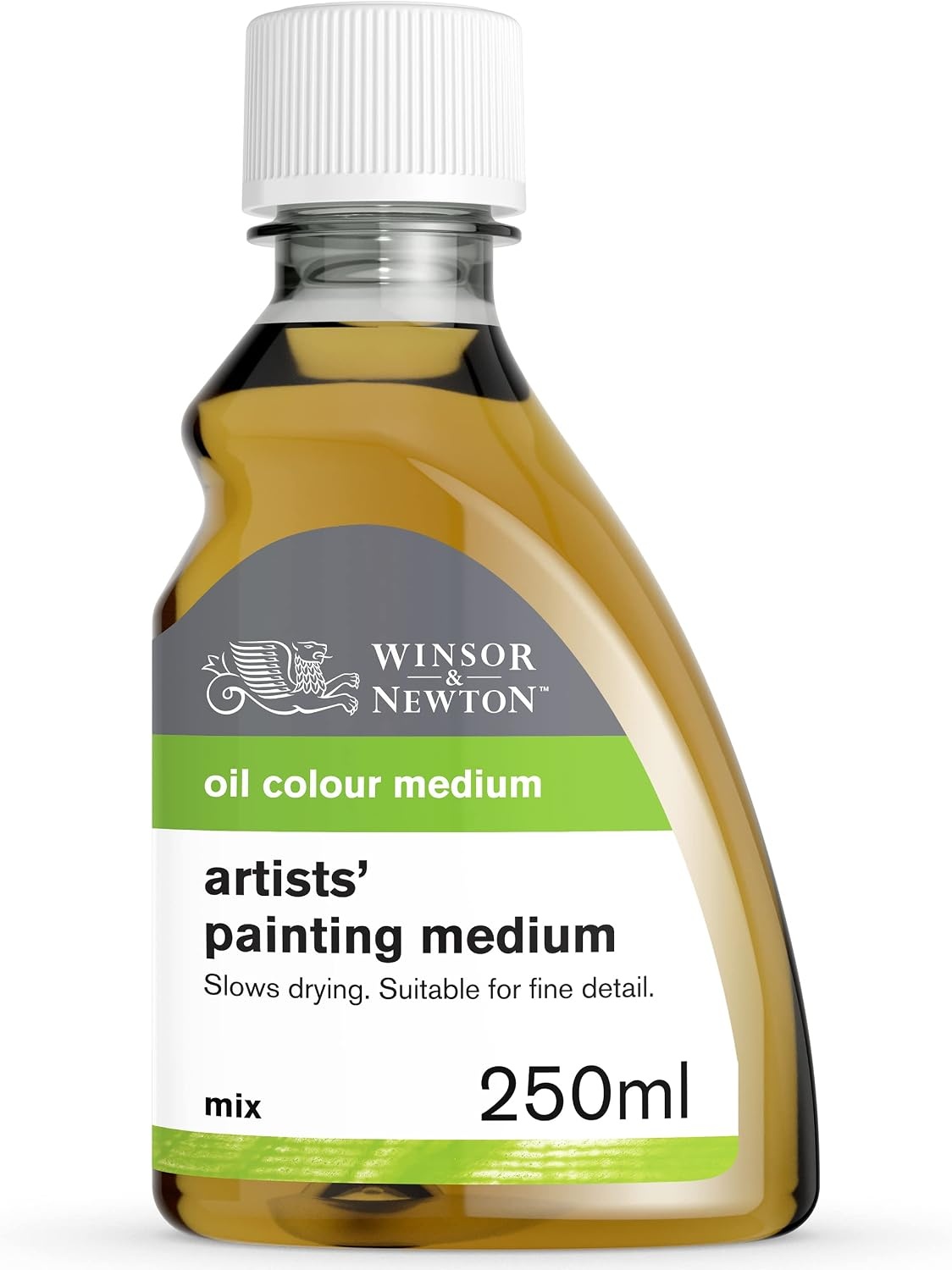 image:imageWinsor amp Newton Cold Pressed Linseed Oil 250ml 84oz BottlePainting Medium