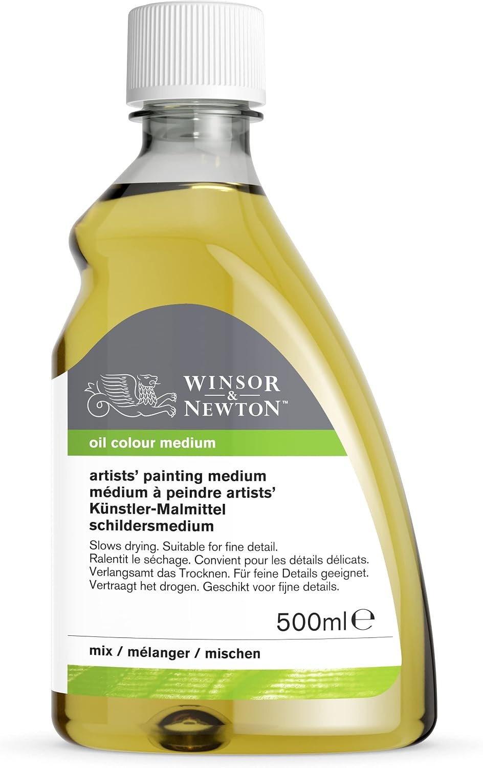 image:imageWinsor amp Newton Cold Pressed Linseed Oil 250ml 84oz BottlePainting Medium