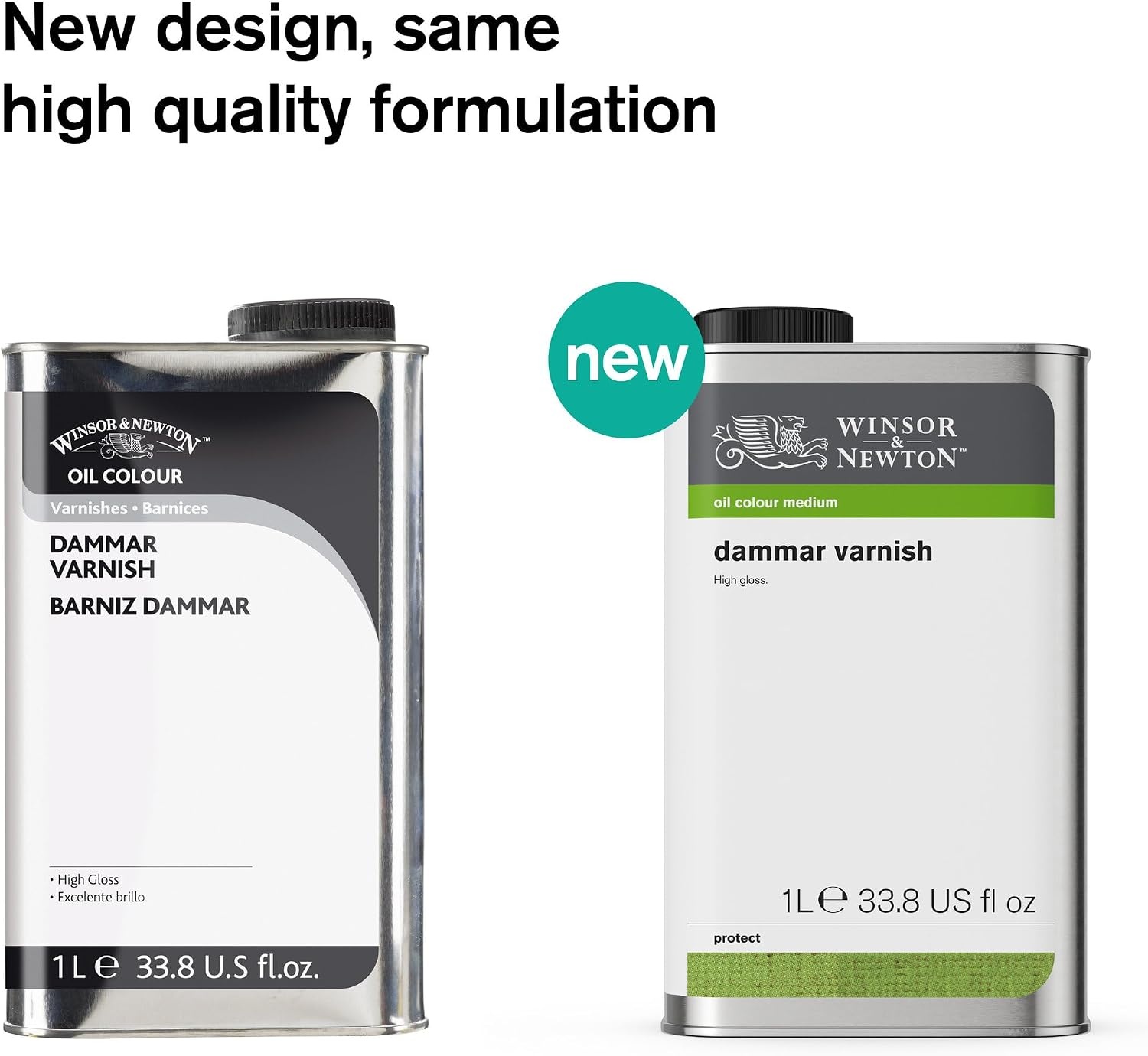 image:imageWinsor amp Newton Professional Artists Gloss Varnish 250ml BottleDammar Varnish