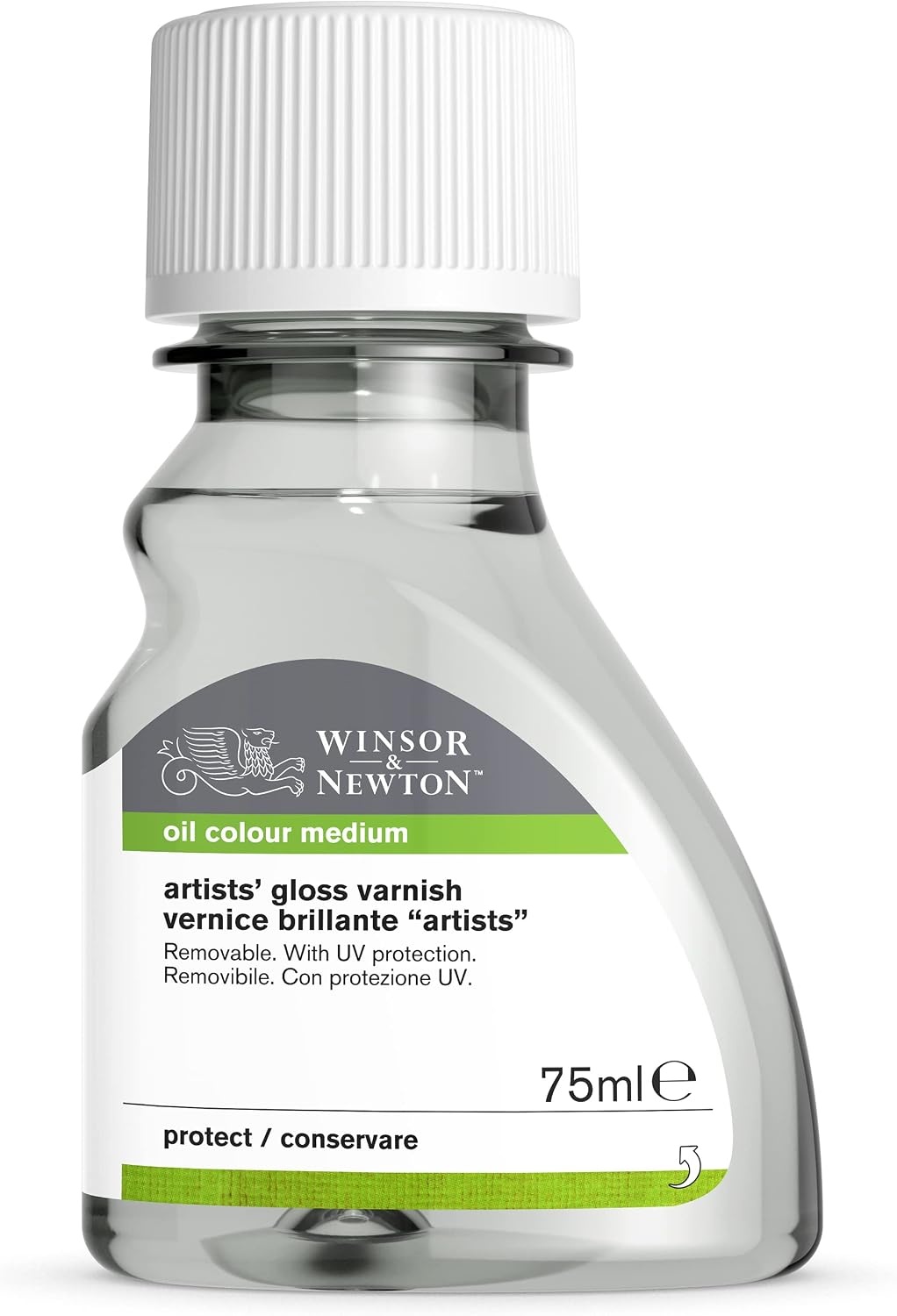 image:imageWinsor amp Newton Professional Artists Gloss Varnish 250ml BottleGloss Varnish