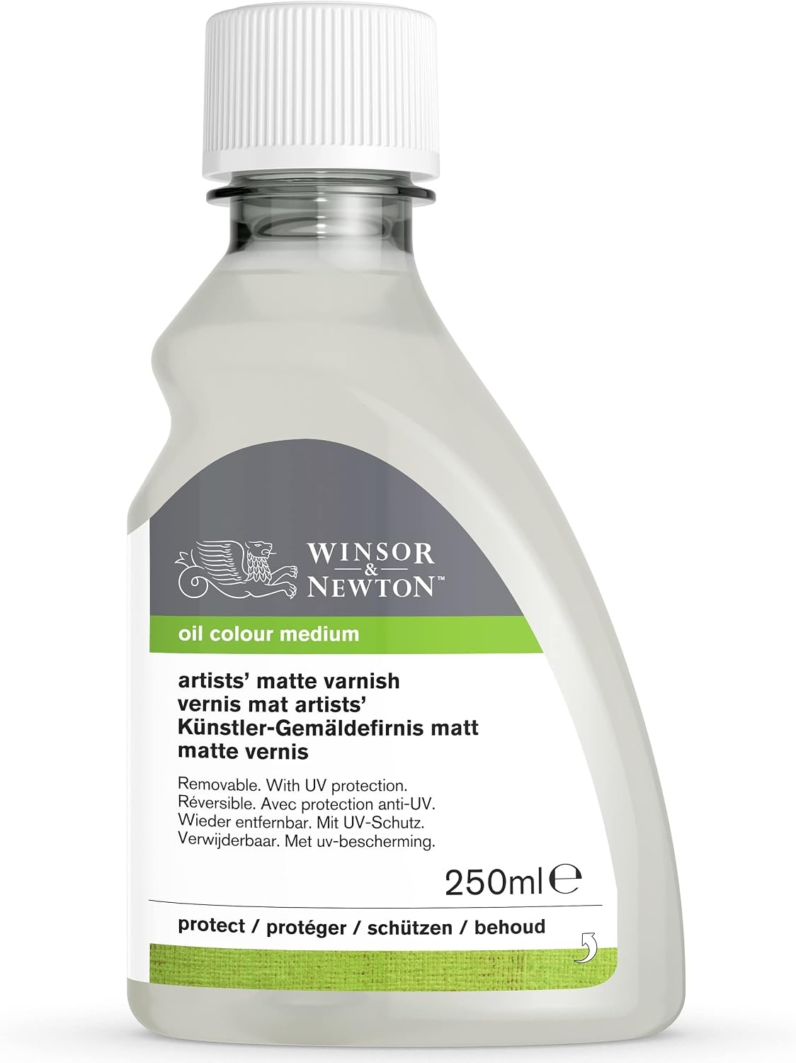 image:imageWinsor amp Newton Professional Artists Gloss Varnish 250ml BottleMatt Varnish