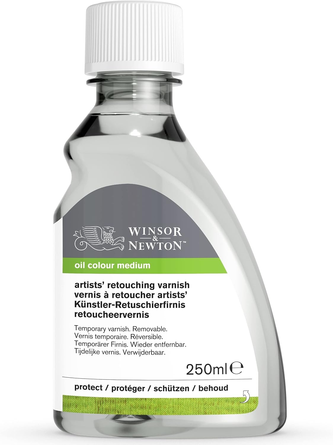 image:imageWinsor amp Newton Professional Artists Gloss Varnish 250ml BottleRetouching Varnish