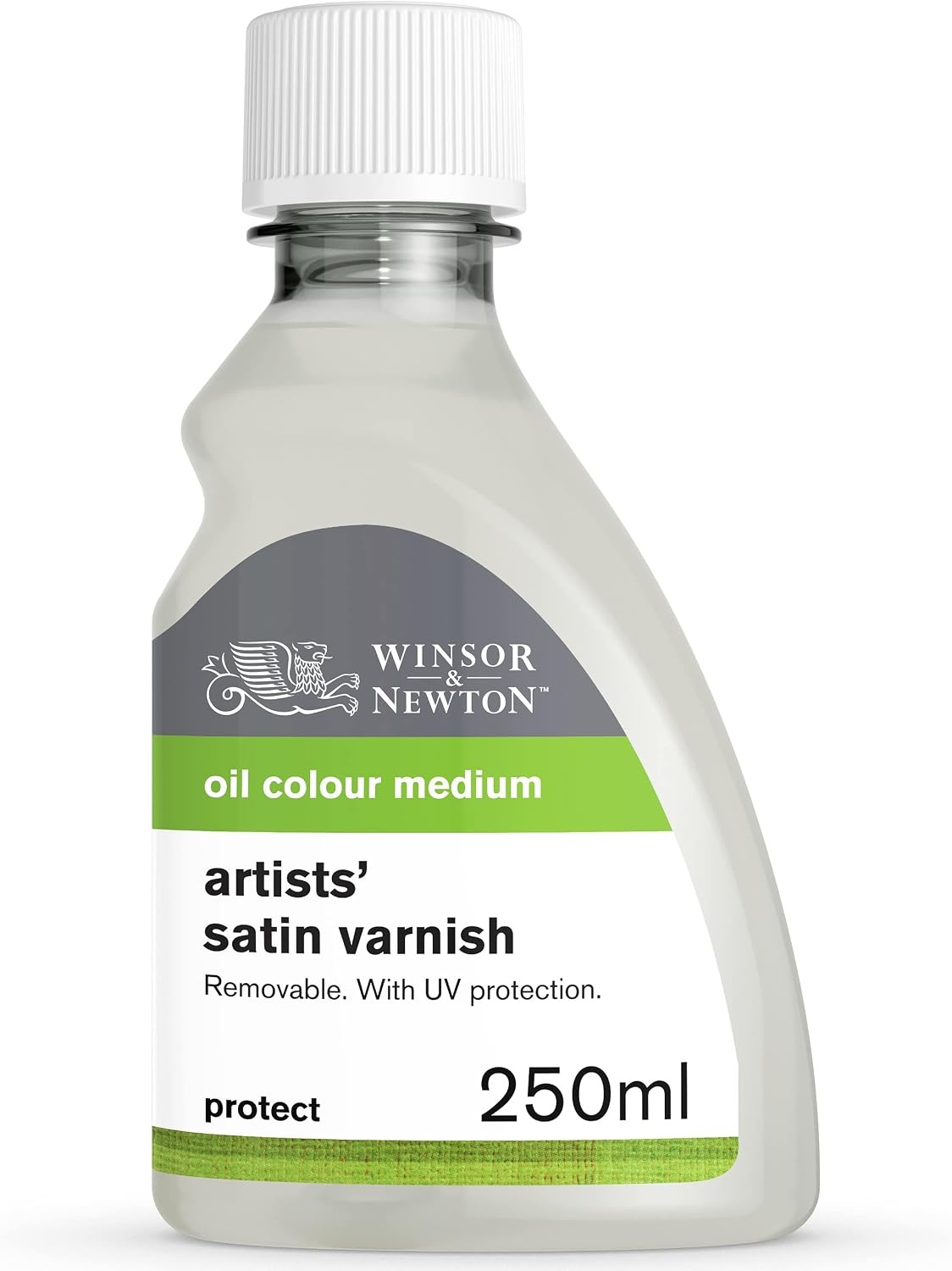 image:imageWinsor amp Newton Professional Artists Gloss Varnish 250ml BottleSatin Varnish